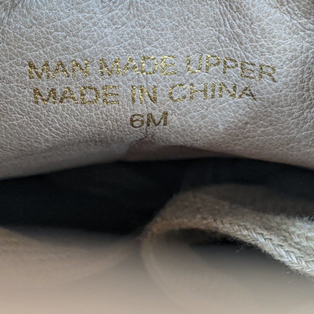 J/SLIDES Metallic Gold Snakeskin Lace Up Platform Sneakers Sz 6 - Picture 10 of 10